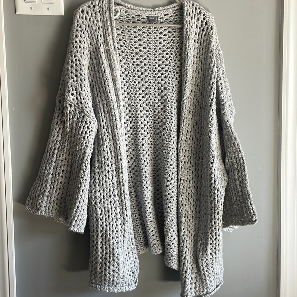 American eagle crochet jacket/sweater